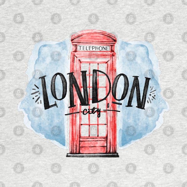 London Souvenir by Happy Art Designs